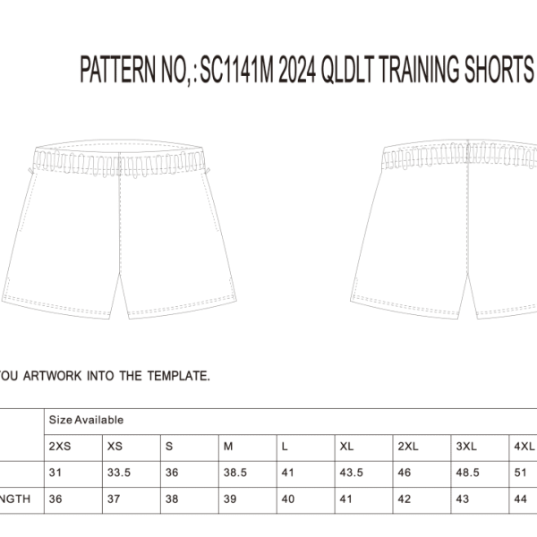 Blue Shorts - Pinpoint Athlete-6 Weeks Delivery